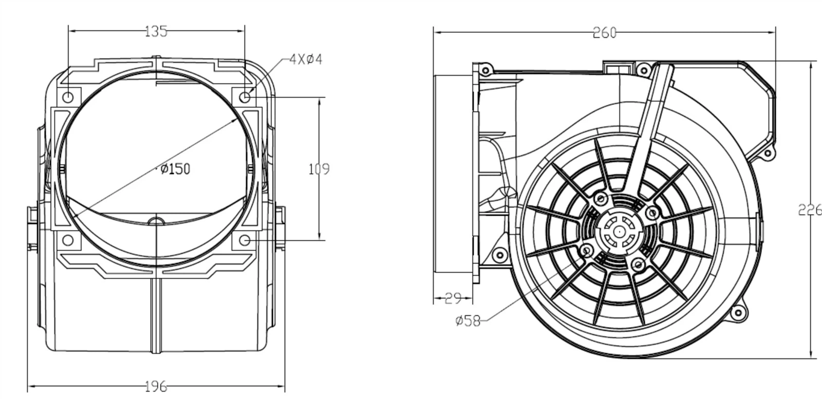 cooking hood fan motor assembly cooking hood fan motor assembly